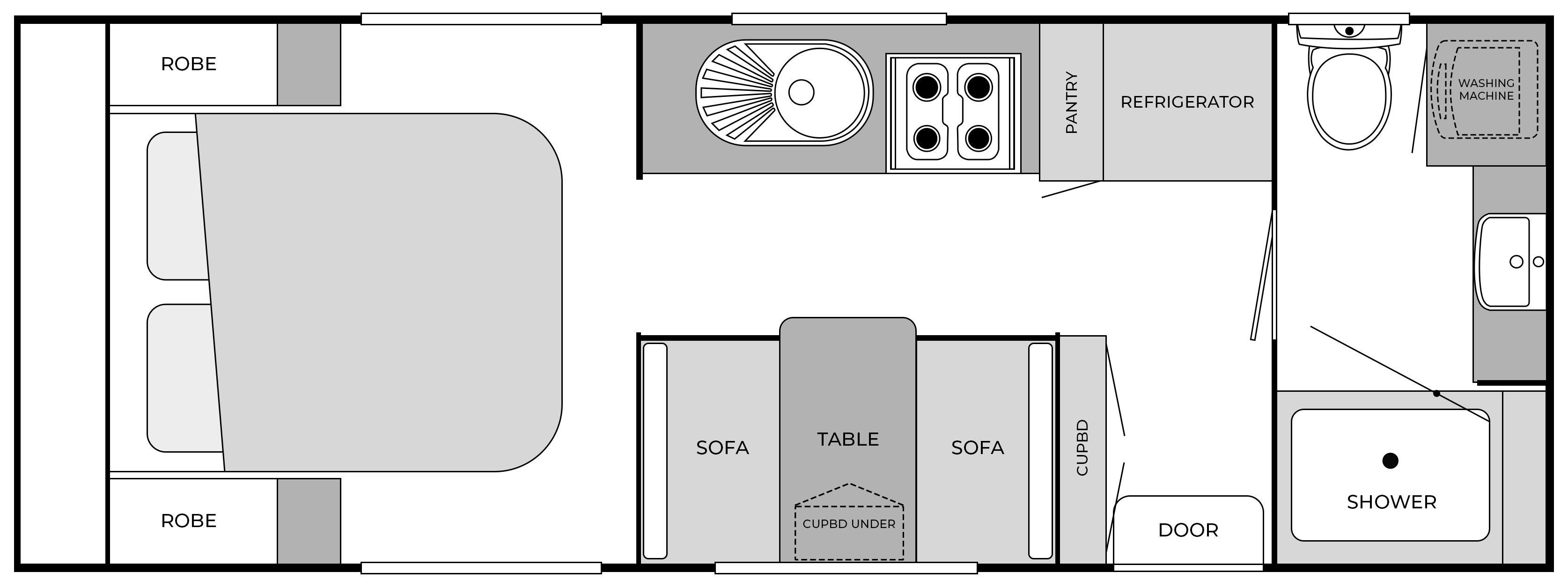 19’6FT Rear Door